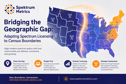Bridging the Geographic Gap: Adapting Spectrum Licensing to Census Boundaries