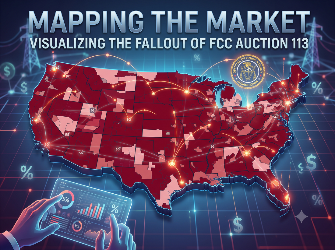 Mapping the Market: Visualizing the Fallout of FCC Auction 113