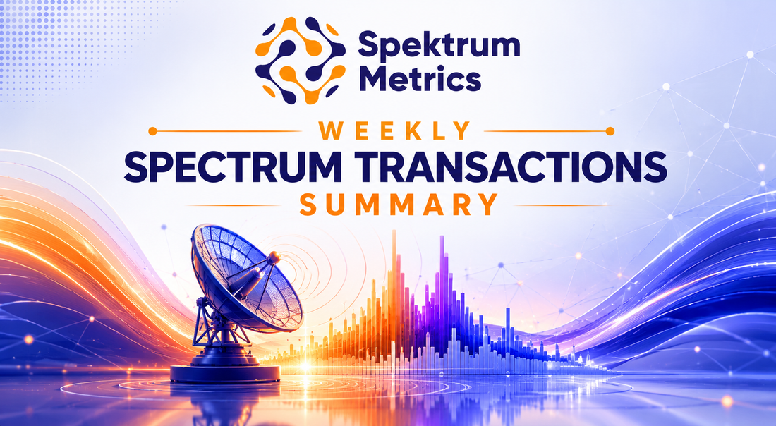 Weekly Spectrum Transactions Summary - July 3, 2026