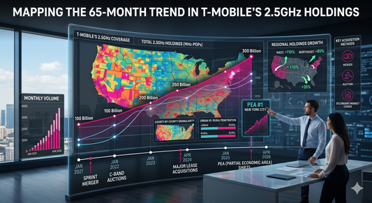 Mapping the 65-Month Trend in T-Mobile’s 2.5GHz Holdings