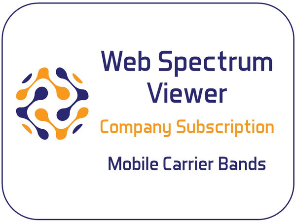 Web Spectrum Viewer - Mobile Carrier (Company)