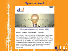 Spectrum Transaction Summary